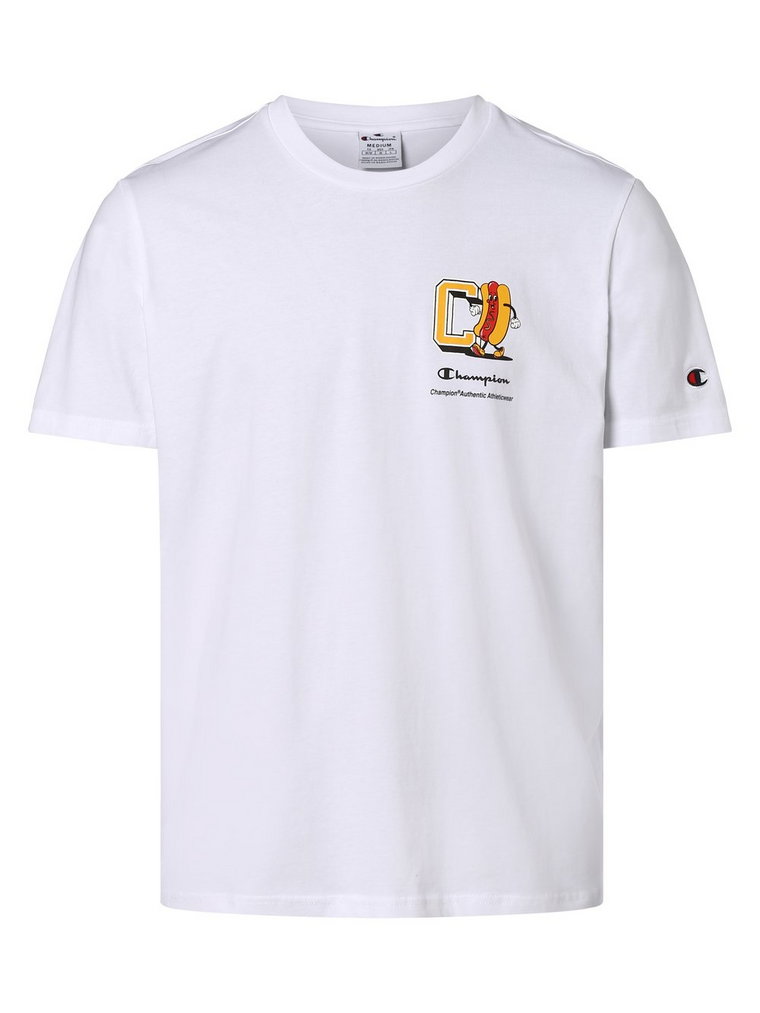 Champion - T-shirt męski, biały