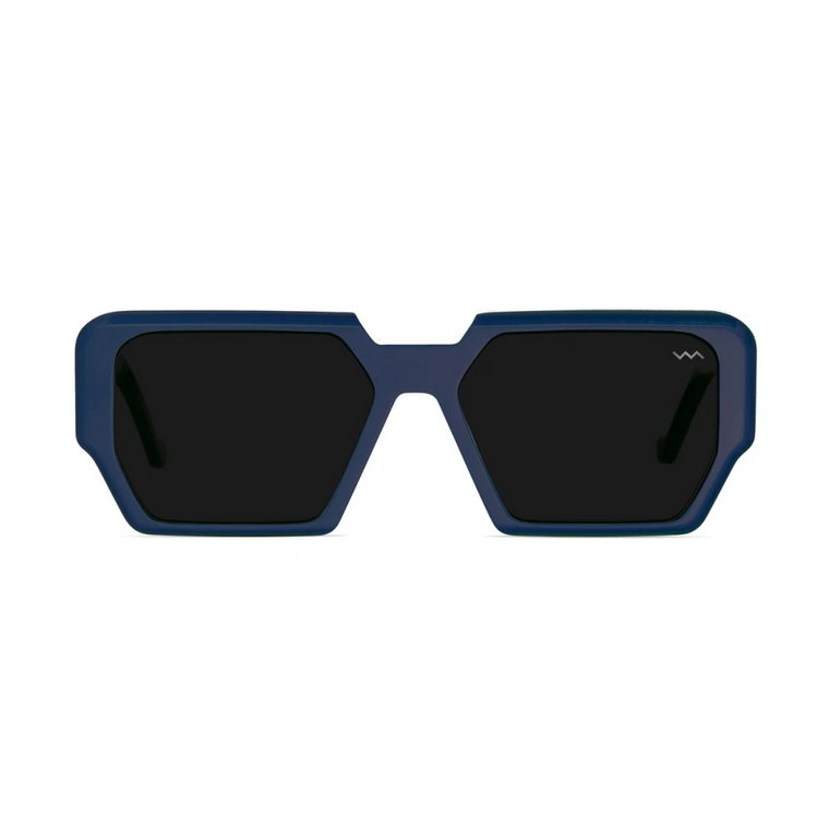 kwadratowe okulary przeciwsłoneczne Blue Navy Vava Eyewear