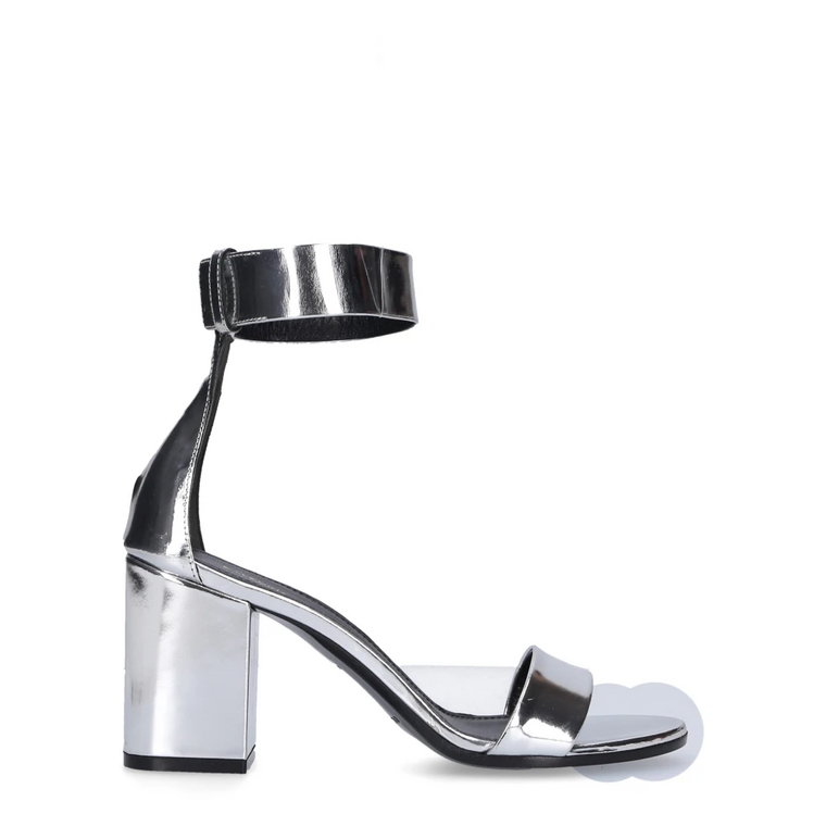 Sandały z metalowymi paskami Balenciaga