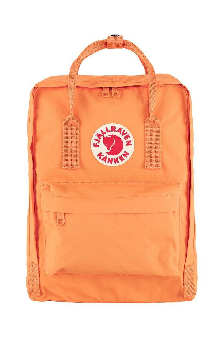Fjallraven plecak Kanken kolor pomarańczowy duży gładki F23510.199