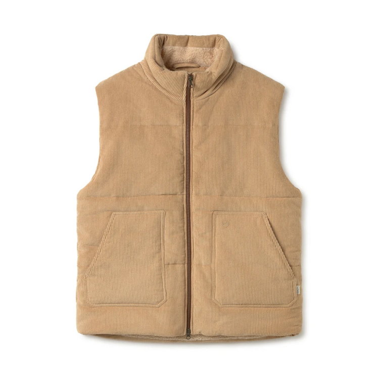 Corduroy Sherpa Fleece Body Warmer Twothirds