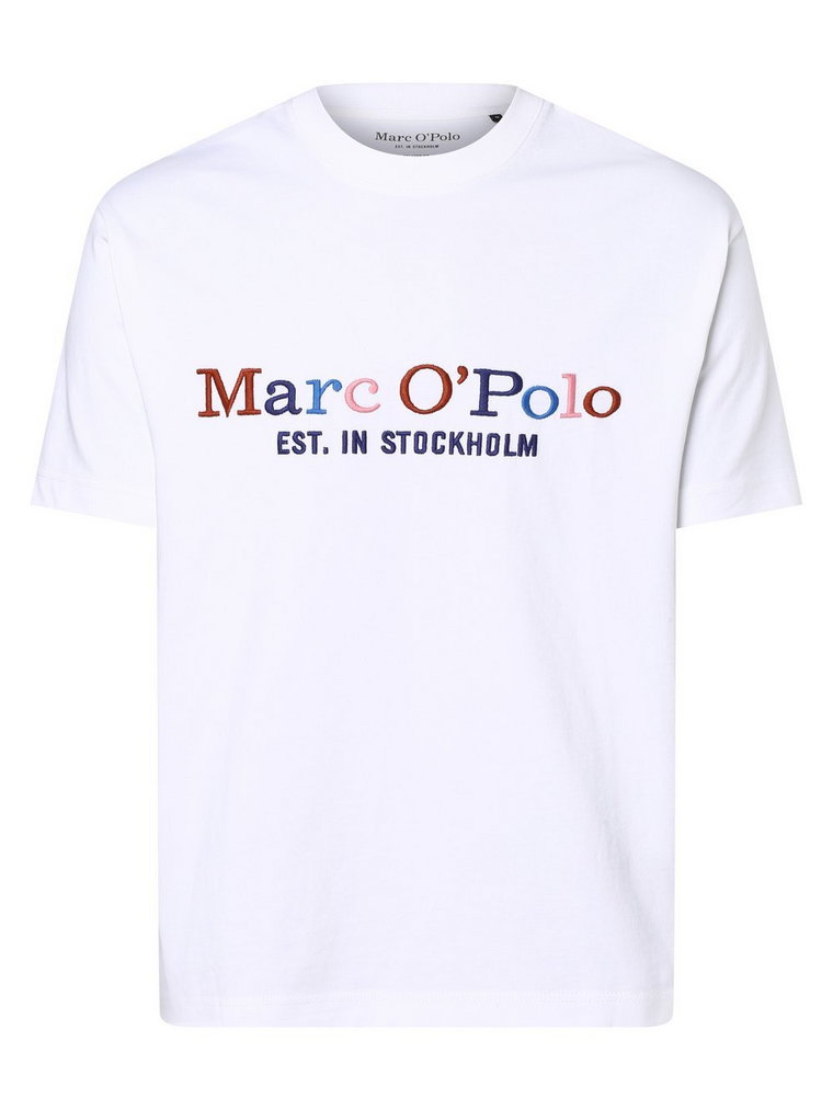 Marc O'Polo - T-shirt męski, biały