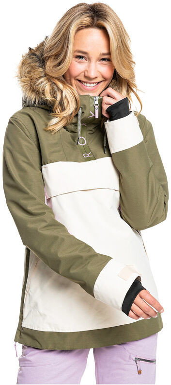 Roxy SHELTER BURNT OLIVE kurtka zimowa kobiety - XS
