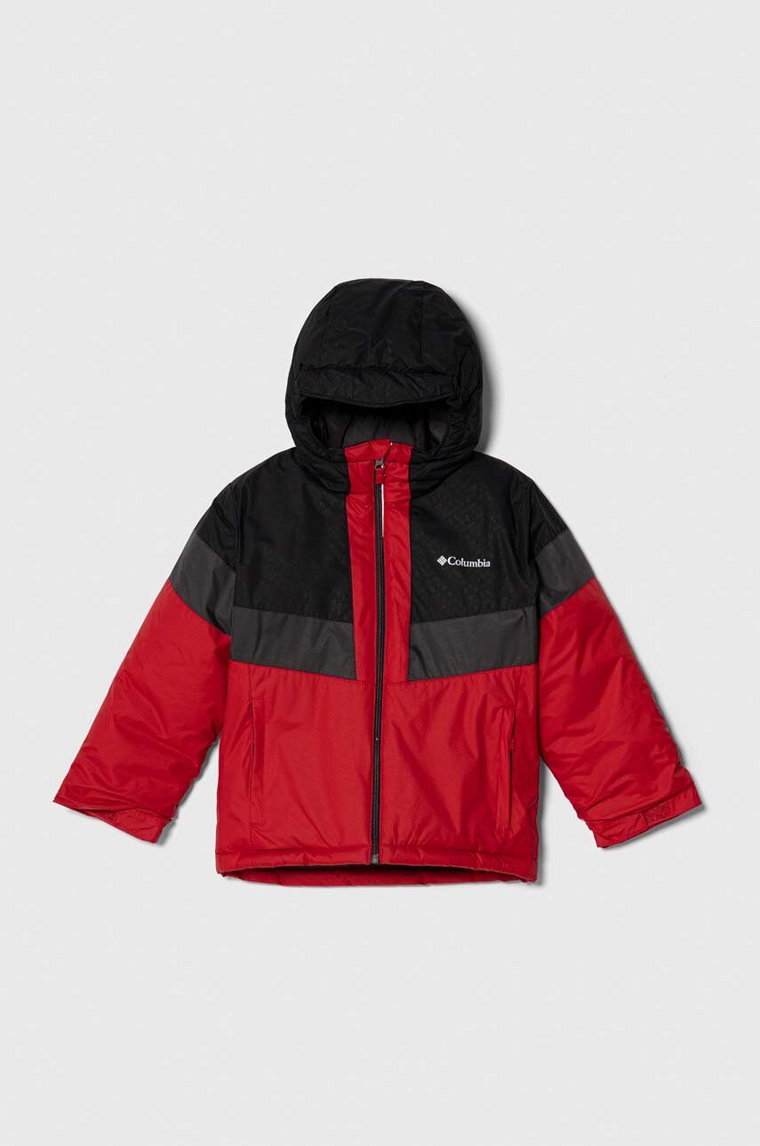 Columbia kurtka narciarska dziecięca kolor czerwony