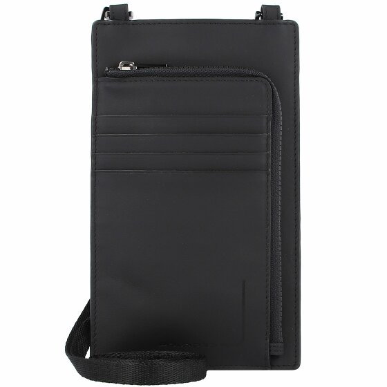 Piquadro PQJ Etui na telefon komórkowy RFID Leather 11 cm black