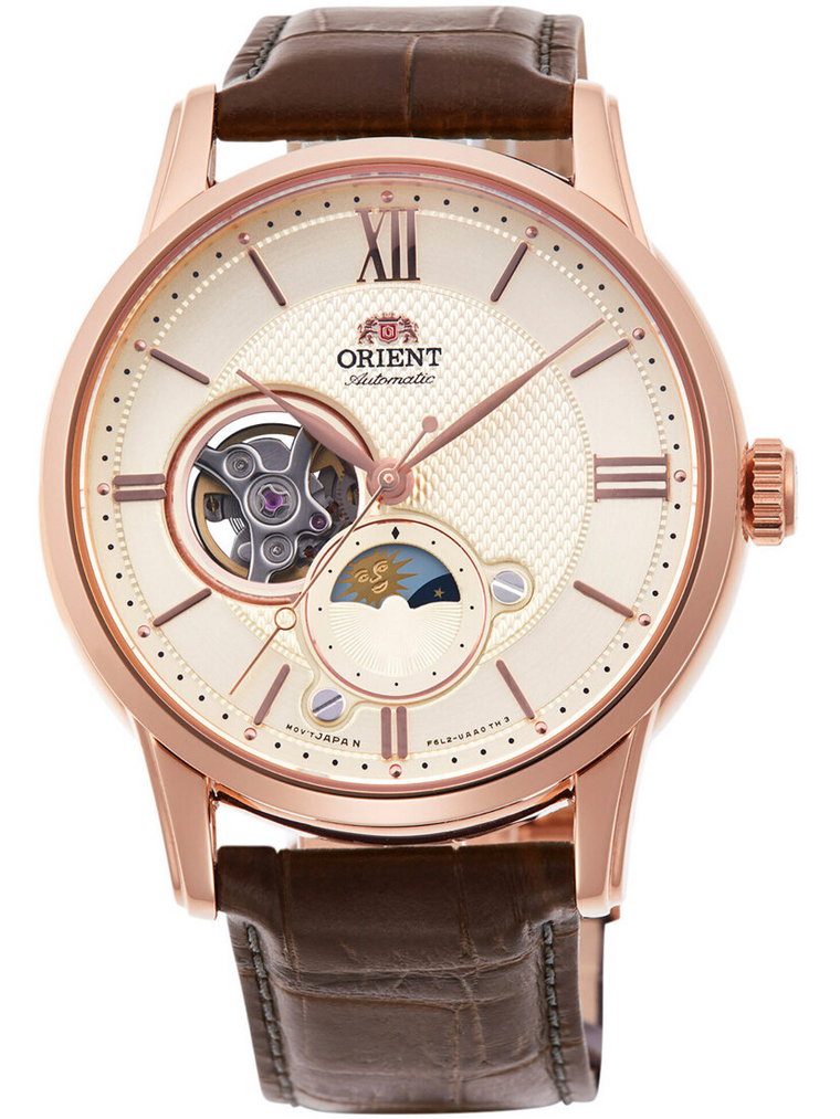 Zegarek Męski Orient Classic Sun & Moon RA-AS0009S10B + BOX