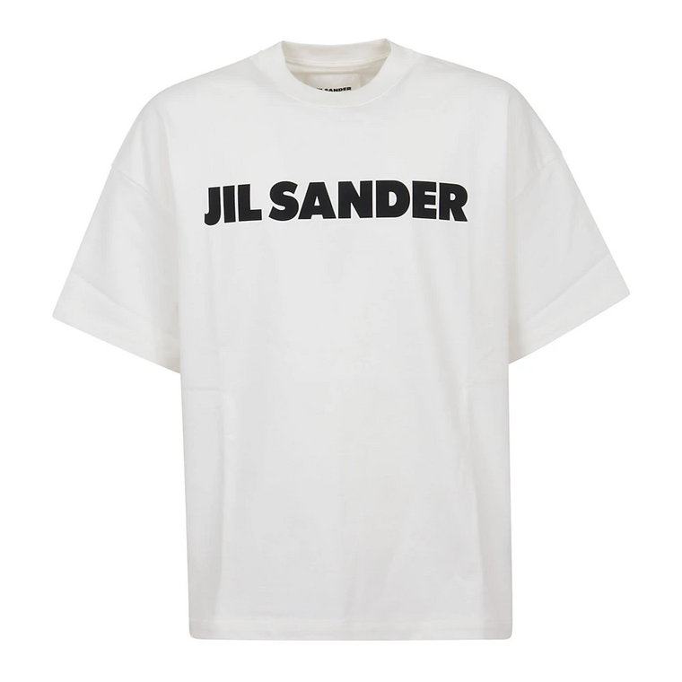 Porcelanowa Koszulka Jil Sander