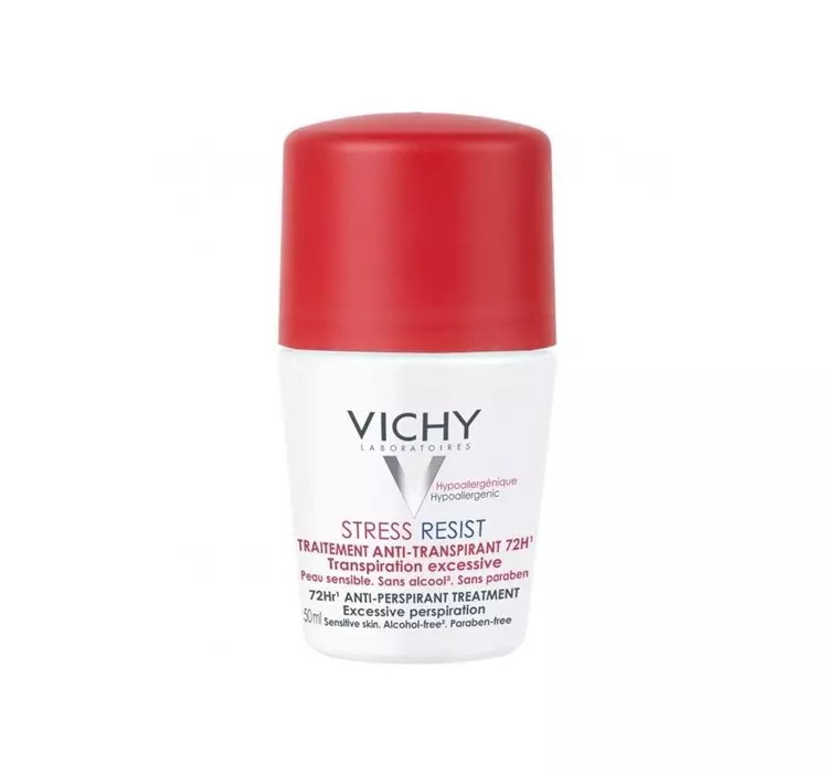 VICHY STRESS RESIST ANTYPERSPIRANT W KULCE KURACJA PRZECIW POCENIU 50ML