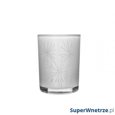 Świecznik szklany 10cm Sagaform Winter kod: SF-5017278