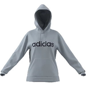 Niebieska bluza adidas z kapturem - Damskie - Kolor: Niebieskie - Rozmiar: S