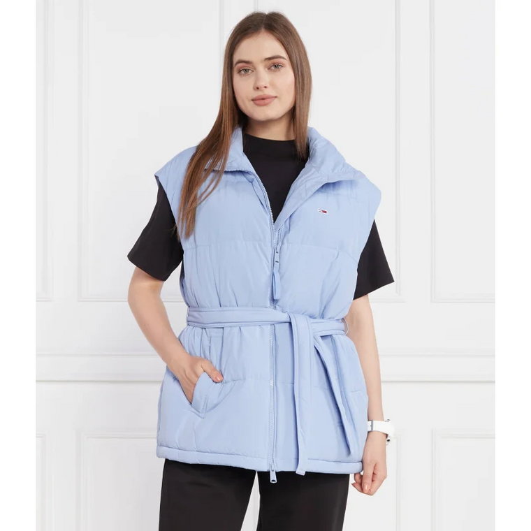 Tommy Jeans Bezrękawnik TJW BELTED PADDED | Regular Fit