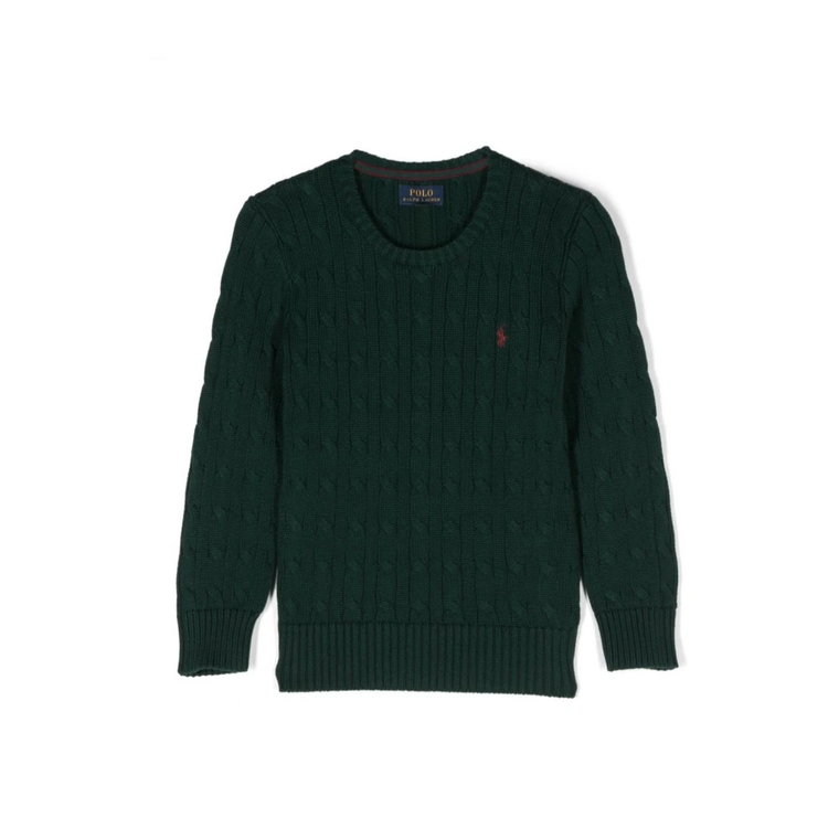 Sweter dla dzieci w kolorze Agate Moss Ralph Lauren