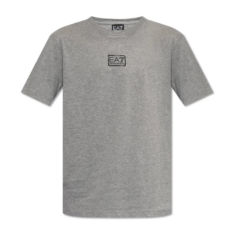 T-shirt z logo Emporio Armani EA7