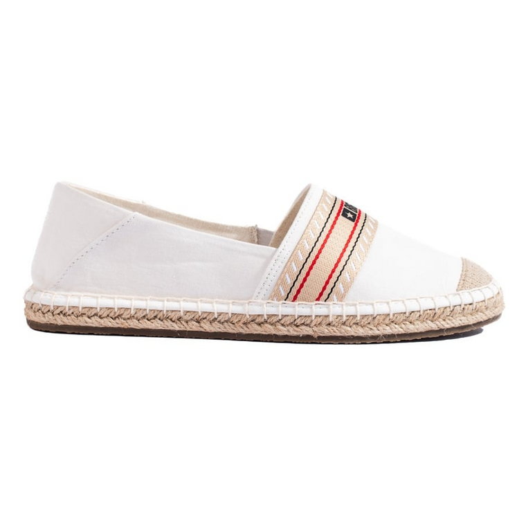 Białe damskie espadryle Big Star LL274893