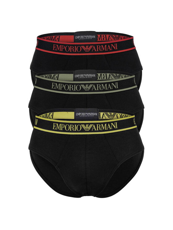 Komplet 3 par slipów Emporio Armani Underwear