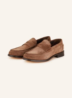 Doucal's Penny Loafers braun