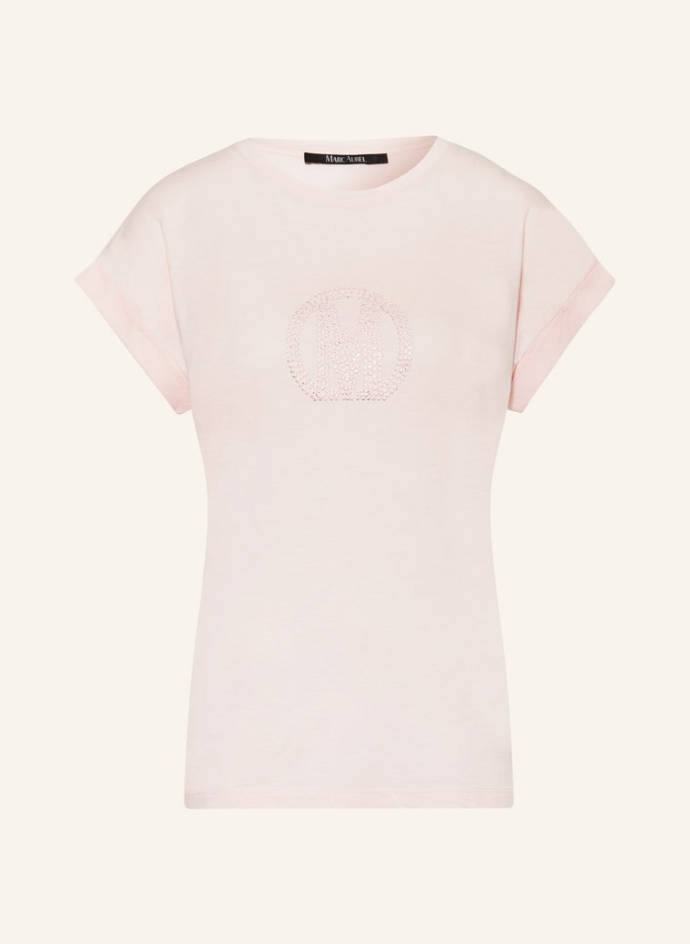 Marc Aurel T-Shirt Z Cekinami rosa