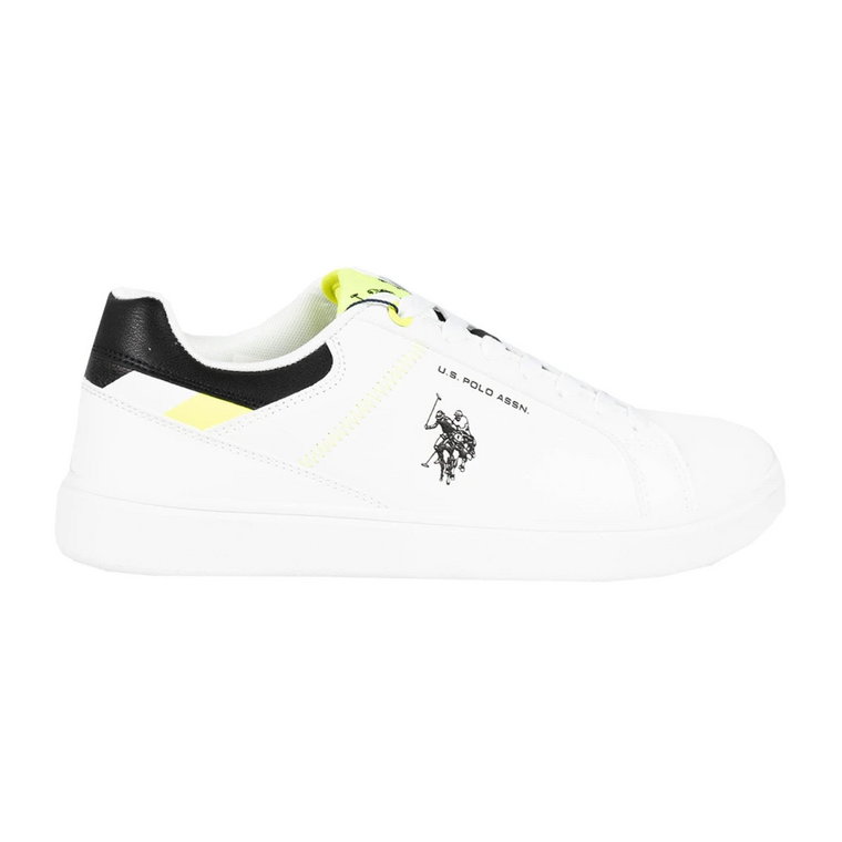 Sneakersy z wiązaniem i zaokrąglonym nosem U.s. Polo Assn.