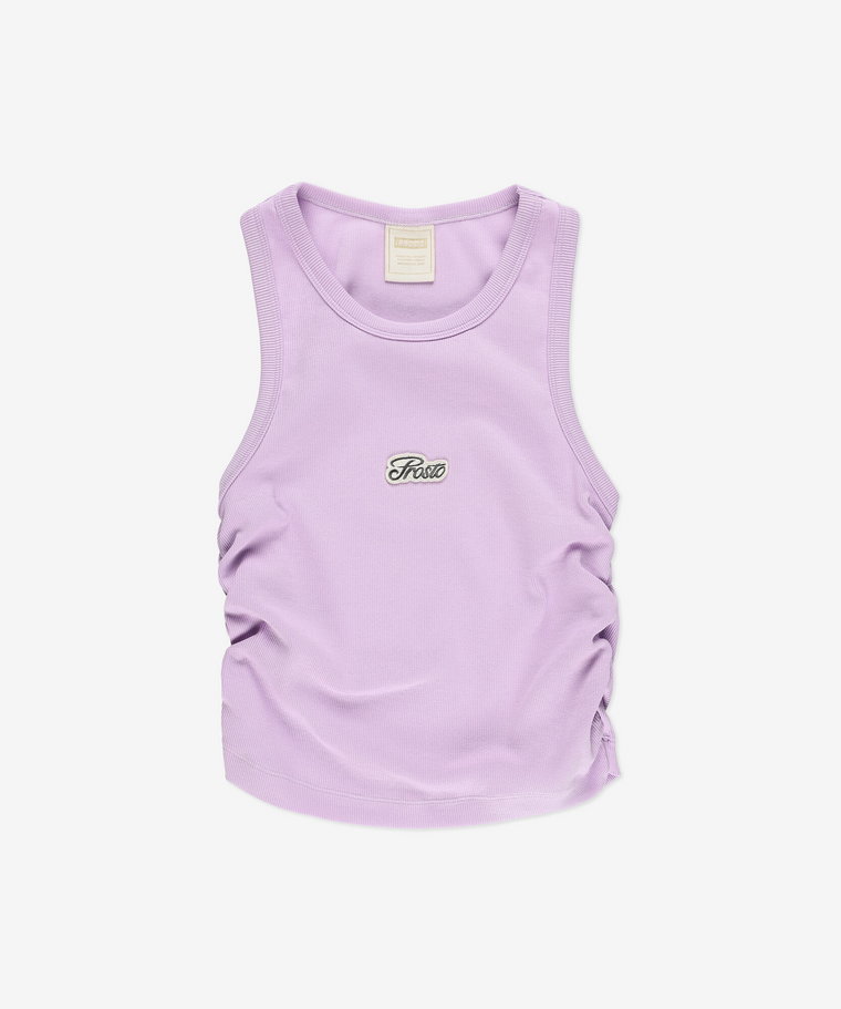 Top Rib Tank Violet