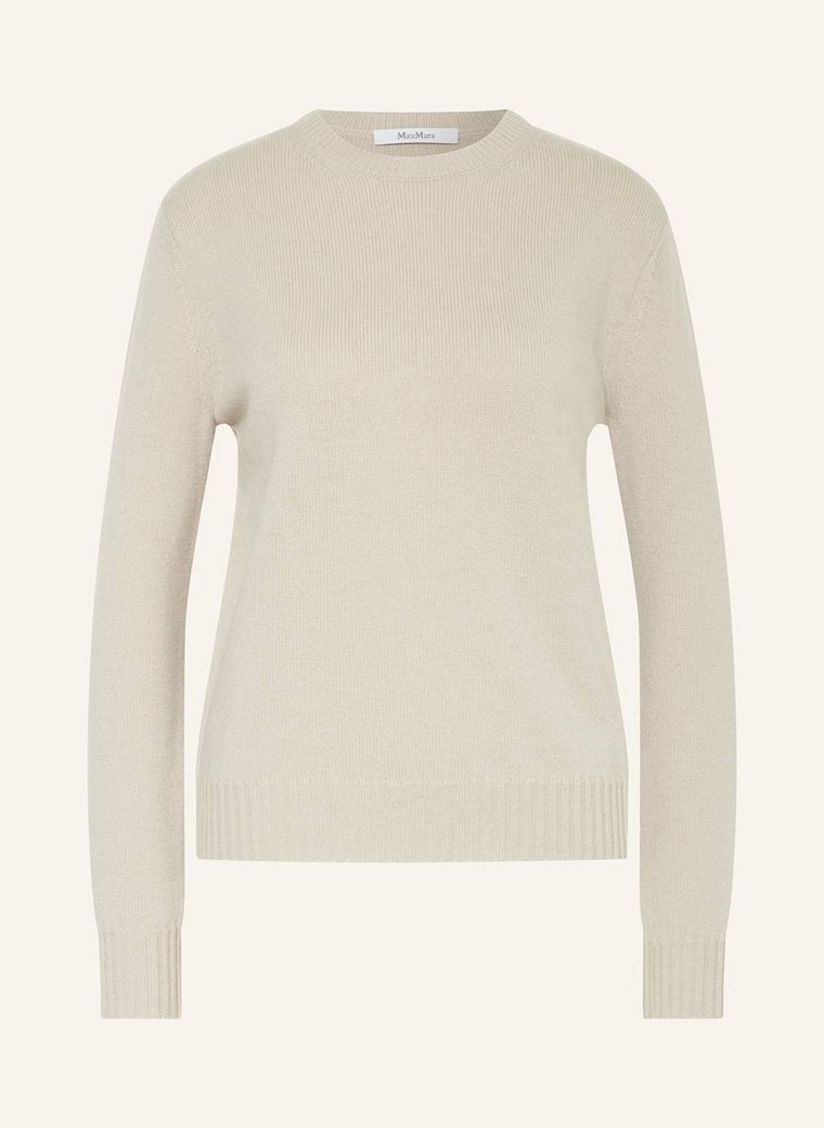 Max Mara Sweter Z Kaszmiru Viglio beige