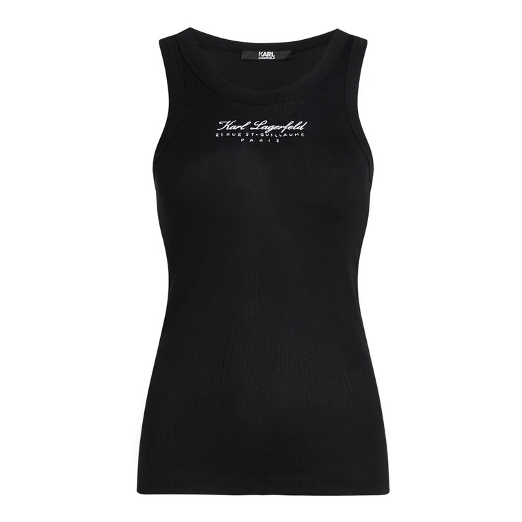 Sleeveless Tops Karl Lagerfeld