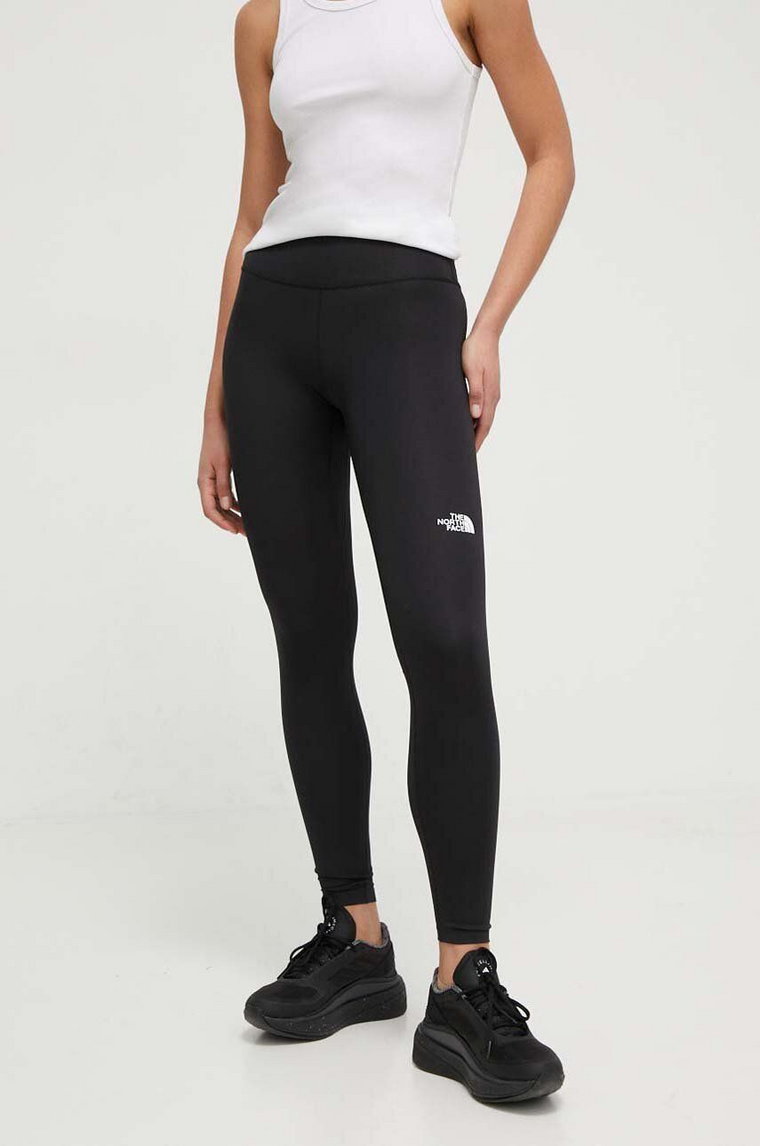 The North Face legginsy sportowe Flex damskie kolor czarny gładkie NF0A87JSJK31