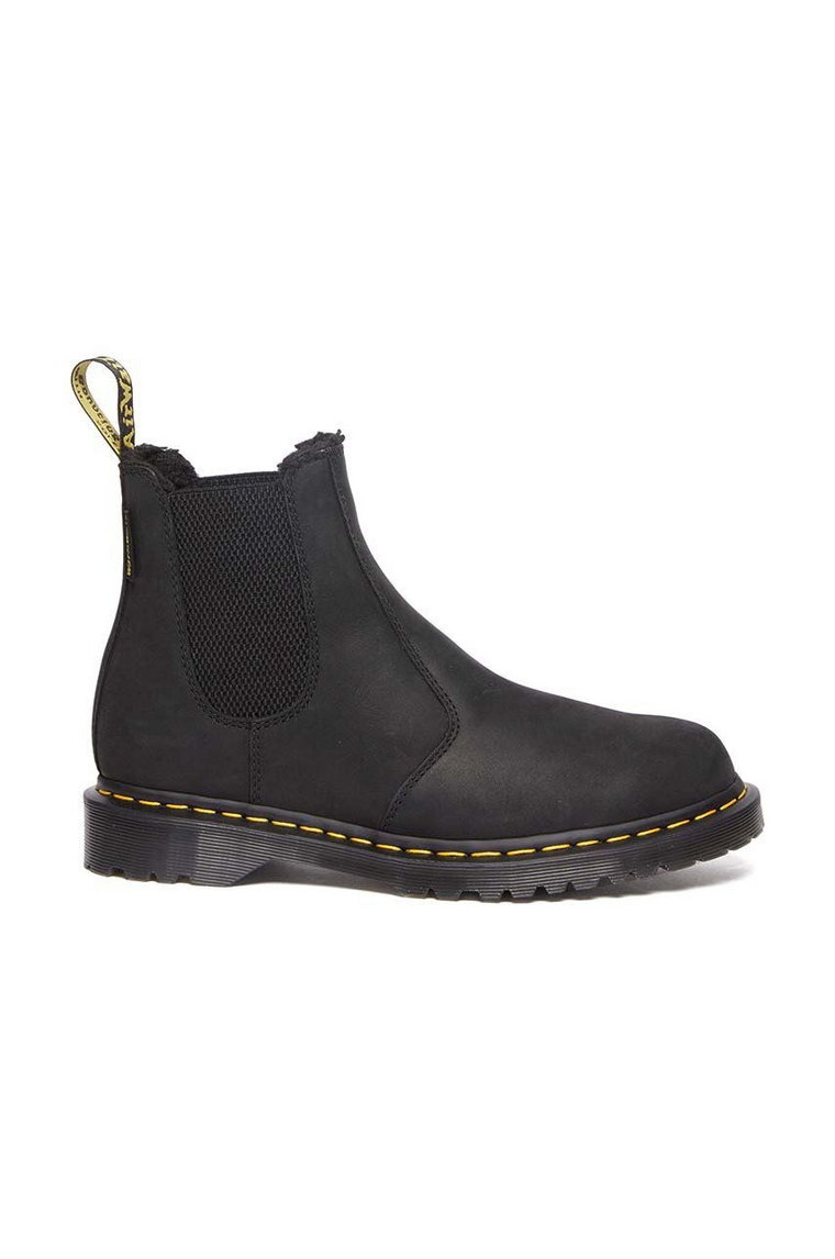 Dr. Martens buty zimowe skórzane 2976 męskie kolor czarny DM31144001