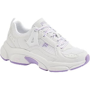 Białe sneakersy fila - Damskie - Kolor: Białe - Rozmiar: 40