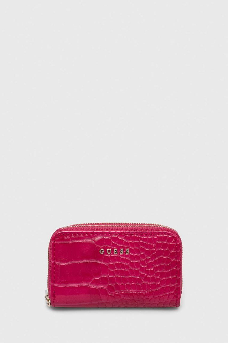 Guess portfel damski kolor różowy PW7448 P4211