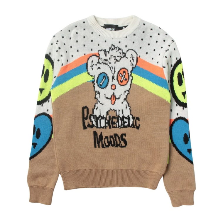 Beżowy Sweter Psychedelic Barrow