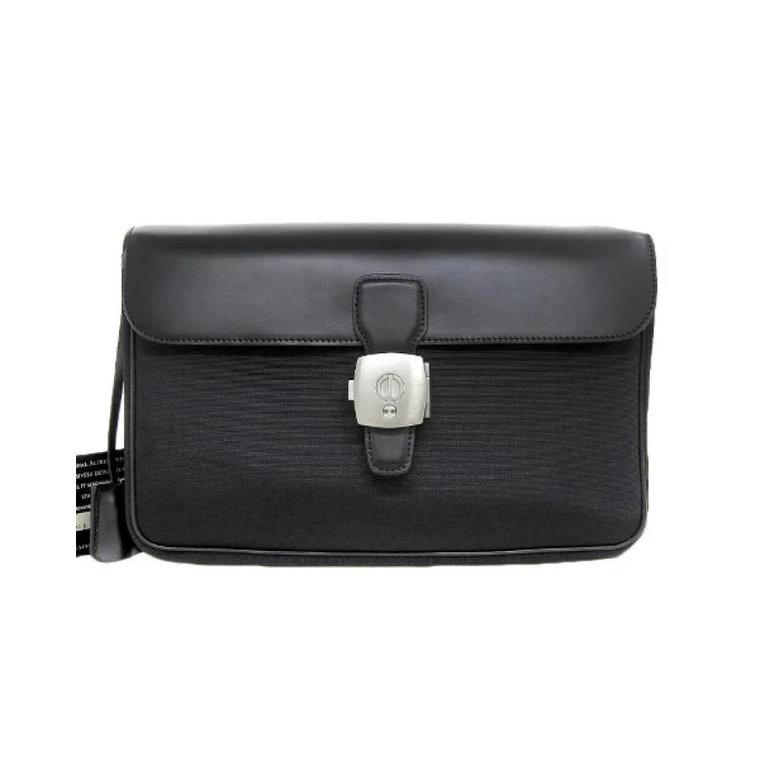 Pre-owned Leather clutches Dunhill Pre-owned