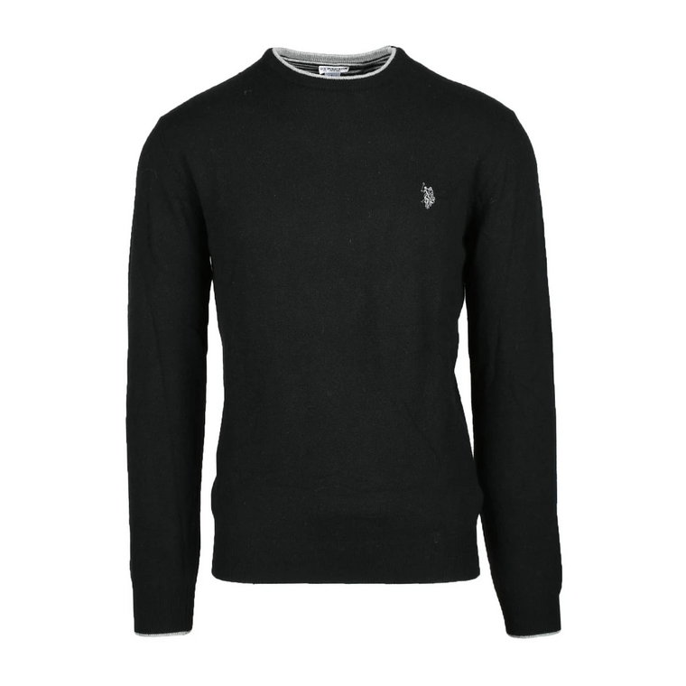Beżowy Sweter dla Mężczyzn U.s. Polo Assn.