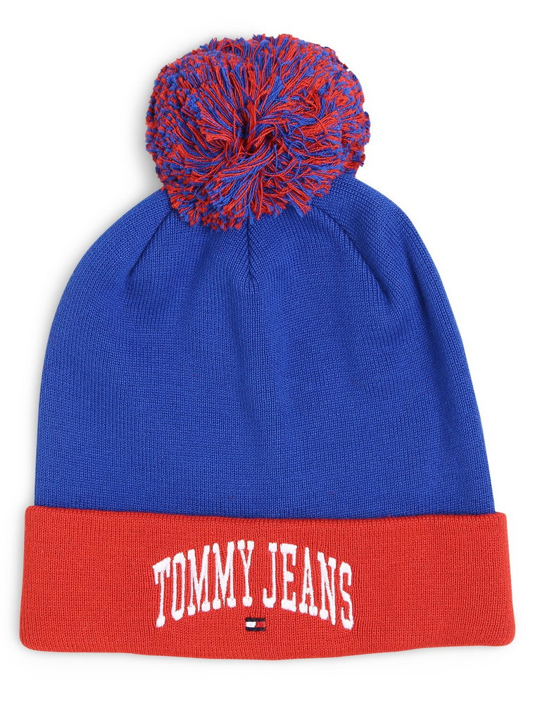 Tommy Jeans - Czapka męska, wielokolorowy|niebieski|czerwony