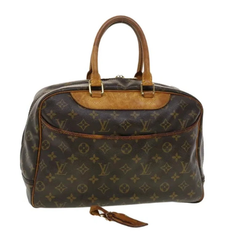 Używana Brązowa Torebka Louis Vuitton z Kanwy Louis Vuitton Vintage