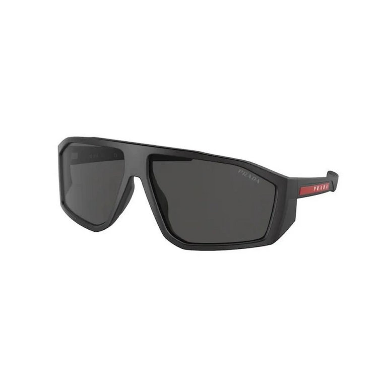 Czarne okulary przeciwsłoneczne PS 08Ws 1Bo06F Prada