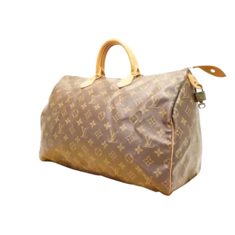 Brązowa skórzana torba podróżna Louis Vuitton Louis Vuitton Vintage