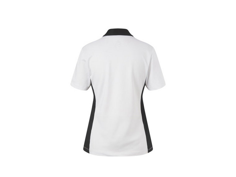 CRIVIT Koszulka funkcyjna polo damska (XS (32/34), Biały)