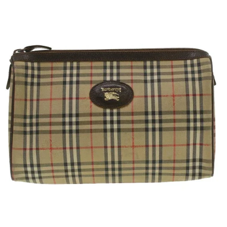 Pre-owned Fabric clutches Burberry Vintage