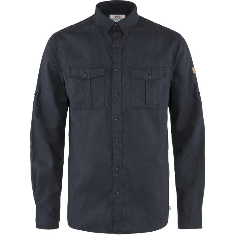 Męska koszula Fjallraven Ovik Travel Shirt dark navy - M