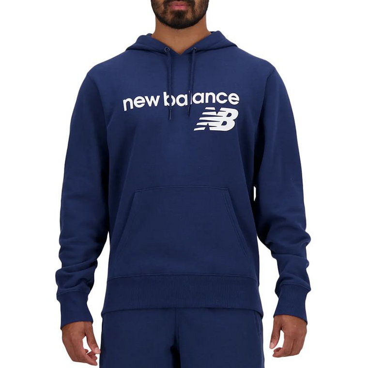Bluza New Balance MT03910NNY - granatowa