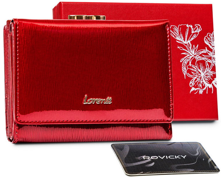 Skórzany damski portfel Lorenti 15-09-SH RFID