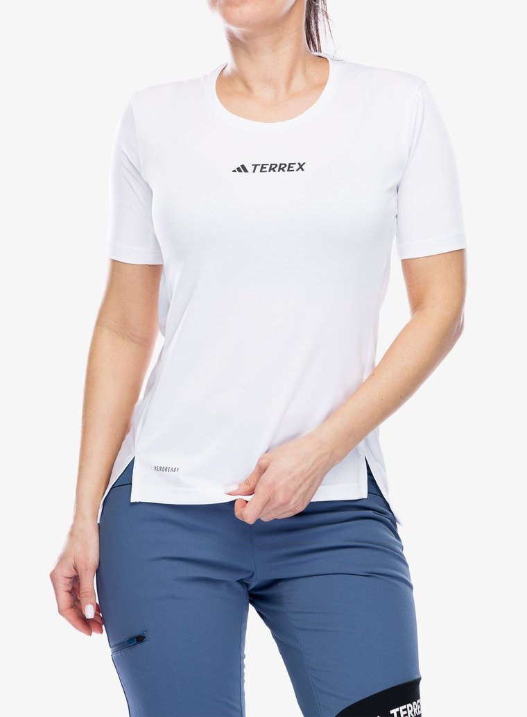 Koszulka szybkoschnąca damska adidas TERREX Multi Tee - white