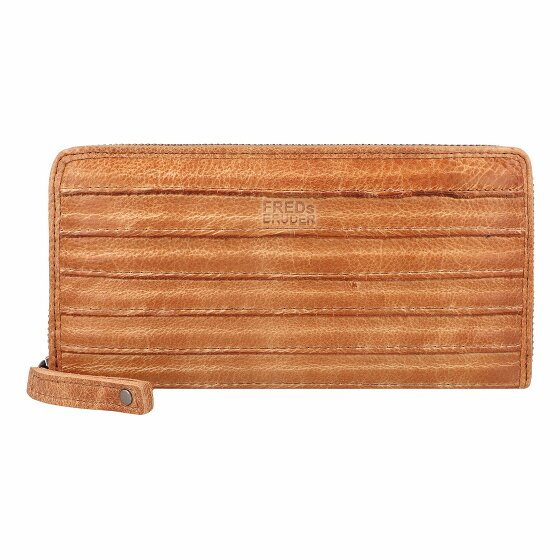 FredsBruder Armadillo Wallet Leather 19 cm sand