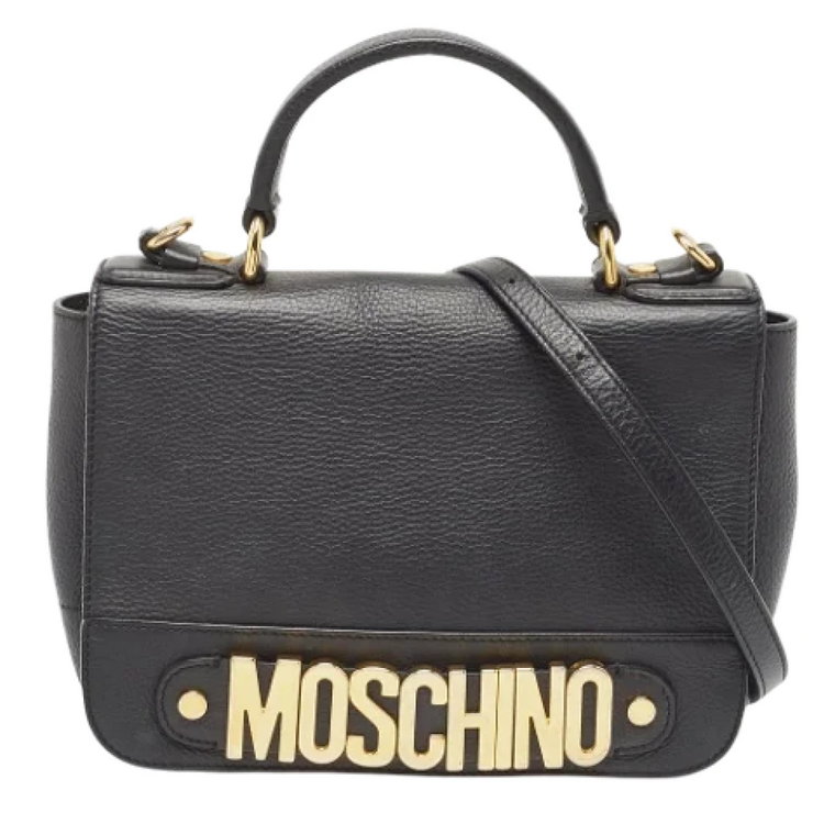 Pre-owned Leather handbags Moschino Pre-Owned