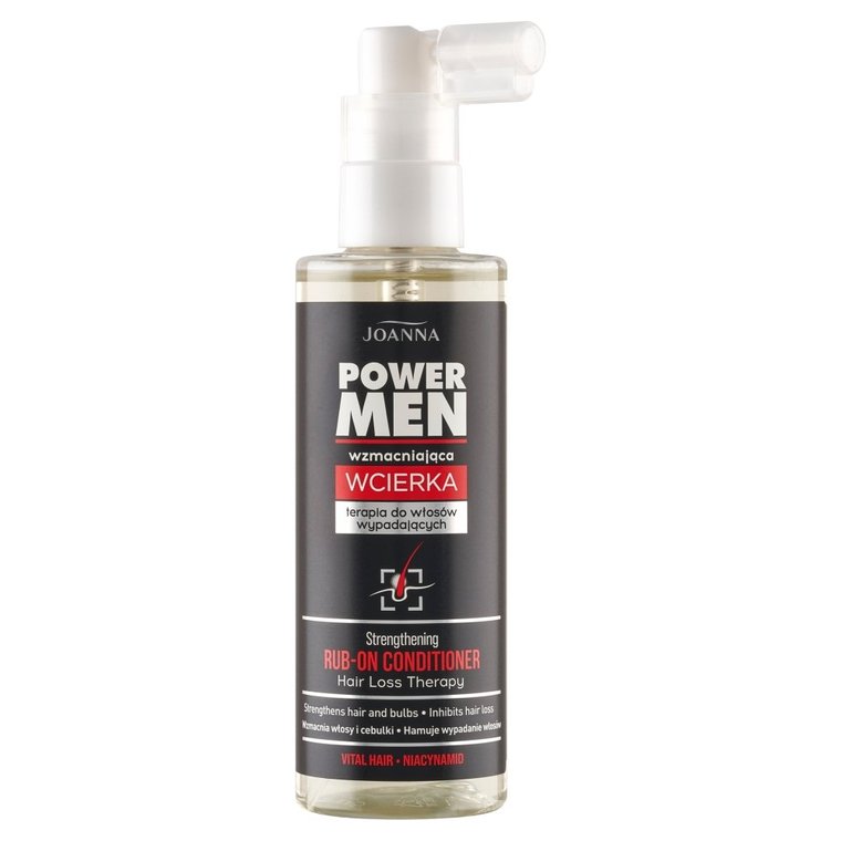 Joanna Power Men, Wzmacniająca wcierka do włosów wypadających 100ml