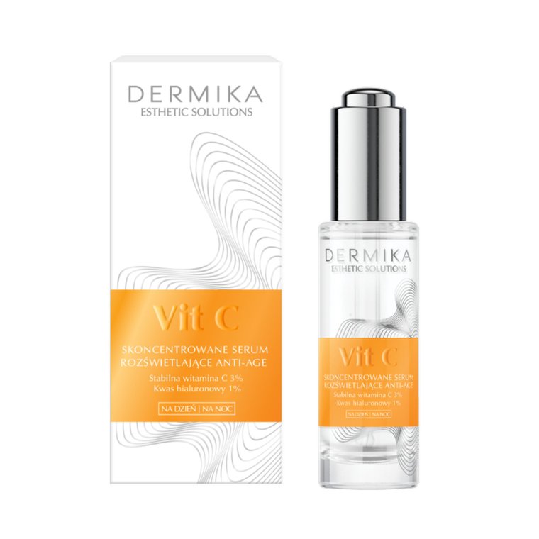 Dermika Serum rozświetlające anti-age na dzień/ noc