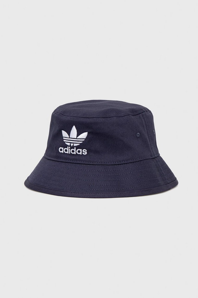 adidas Originals kapelusz HD9710.M Adicolor Trefoil Bucket Hat kolor granatowy HD9710.M-SHANAV