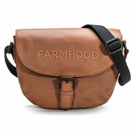 Farmhood Nashville L Torba na ramię skórzana 25 cm mid brown