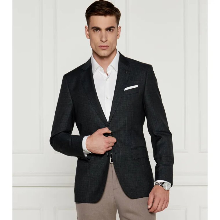 BOSS BLACK Wełniana marynarka H-Hutson | Slim Fit