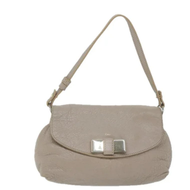 Pre-owned Leather shoulder-bags Chloé Pre-owned